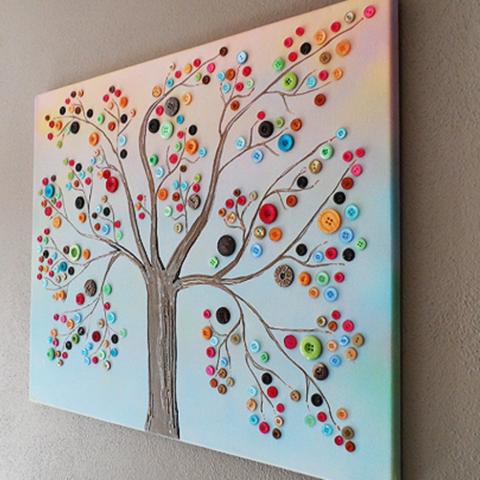 button tree