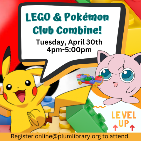 LEGO and Pokemon Club 