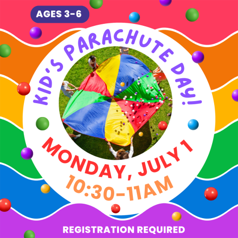 kid's parachute day