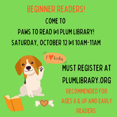 october paws to read