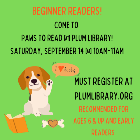 Paws to Read Sep