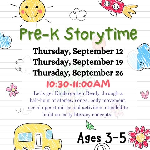 Prek storytime