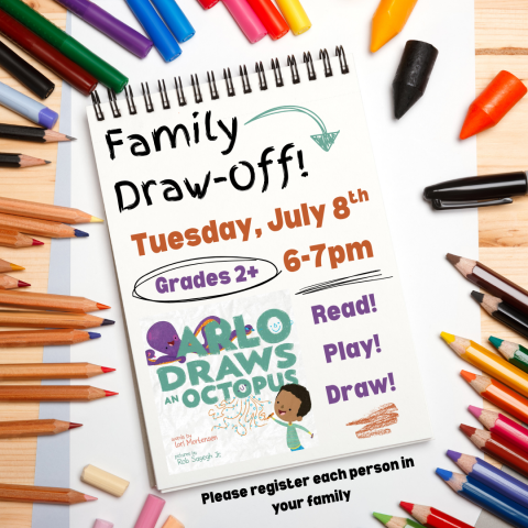 Arlo draws