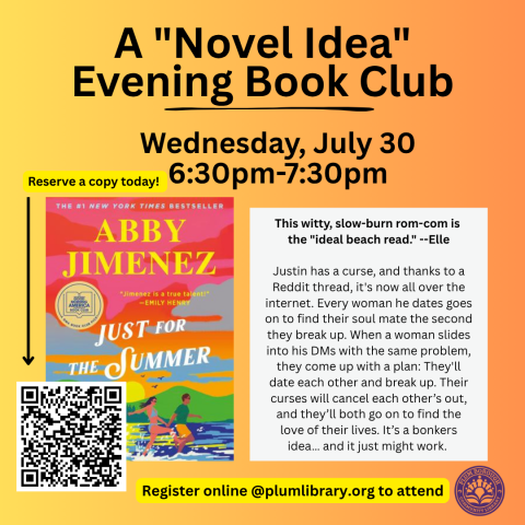 A "Novel Idea" Evening Book Club