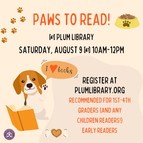 PAWS TO READ! 