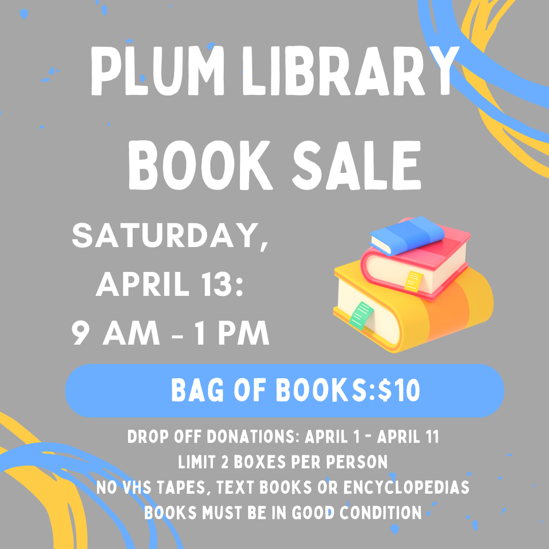 library book sale april 