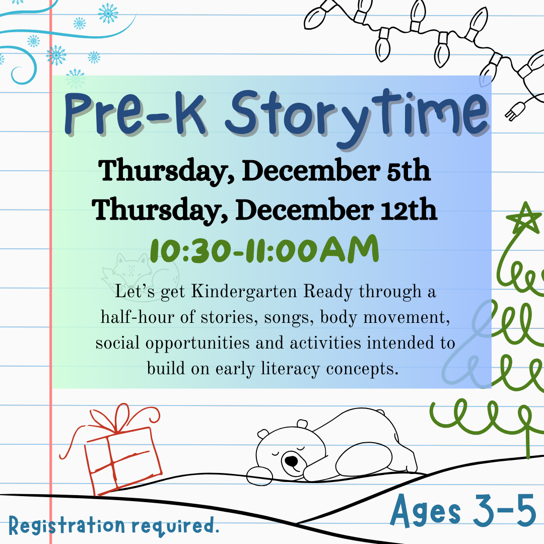 Prek storytime