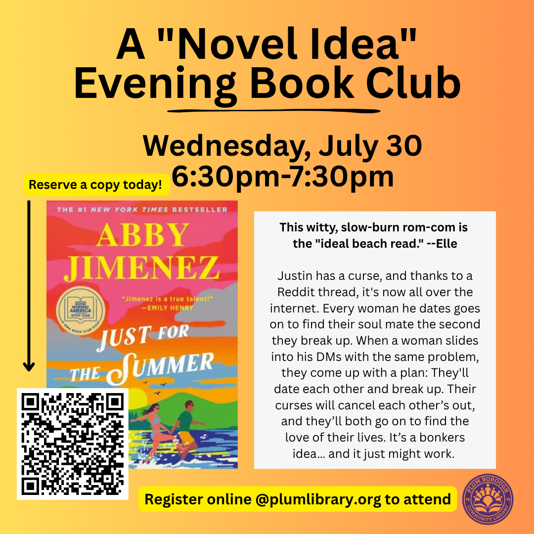 A "Novel Idea" Evening Book Club